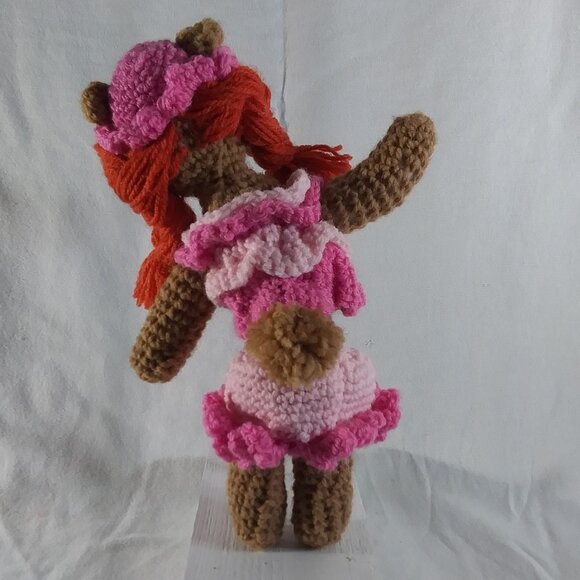 Crochet Bear/Human Doll - Picture 2 of 2